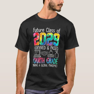 Farbenfrohe Pmej-Klasse von 2029, vierte Klasse zu T-Shirt