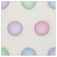 Farbenfrohe Polka-Punkte in geschwächten Pastells