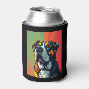 Farbenfrohe Pop Art Dog Illustration � Bold & Fun Dosenkühler