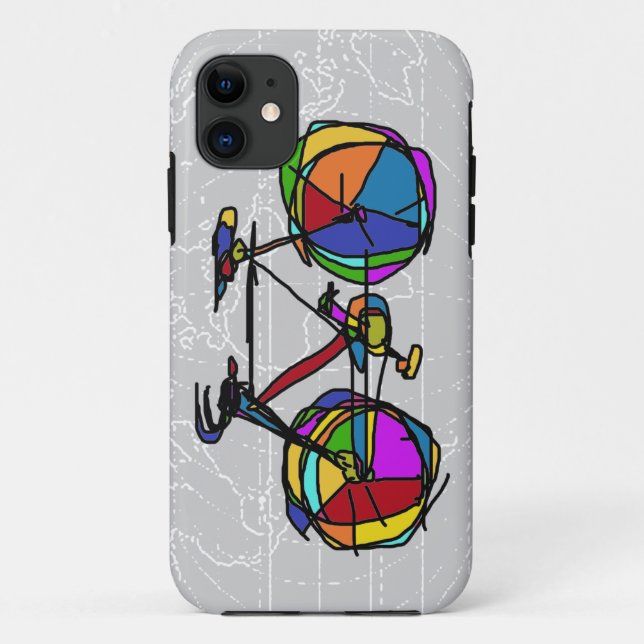 farbenfrohe Pop Kunst Case-Mate iPhone Hülle (Rückseite)