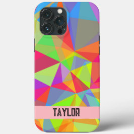 Farbenfrohe Prism Geometric Kaleidoskop Regenbogen Case-Mate iPhone Hülle