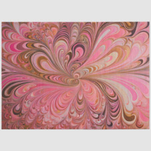 Farbenfrohe Psychedelia Airbrush Kunstdruckpapier Seidenpapier