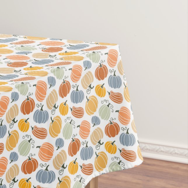 Farbenfrohe Pumpkin Gourd Pattern Tischdecke (Beispiel)