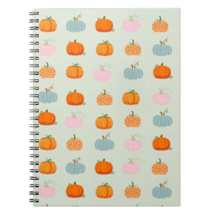 Farbenfrohe Pumpkins Notizblock