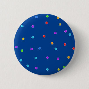 Farbenfrohe Punkte einfache Minimal Button