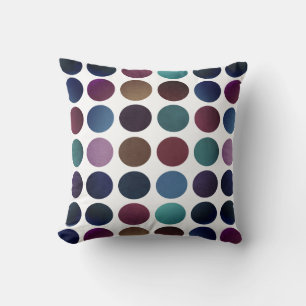 Farbenfrohe Punkte Nebel Kissen