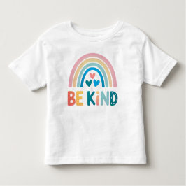 Farbenfrohe Rainbow Kleinkind T-shirt