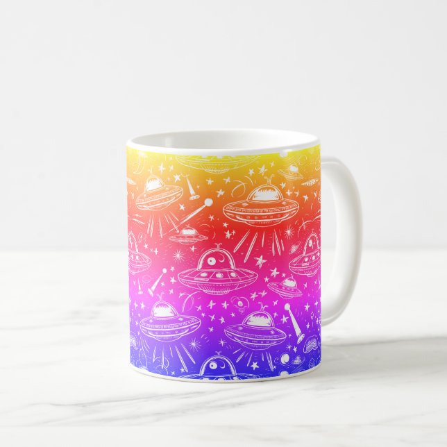Farbenfrohe Raumgestaltung Kaffeetasse (VorderseiteRechts)