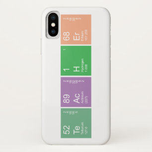 Farbenfrohe regelmäßig erscheinende Lehrerin Case-Mate iPhone Hülle
