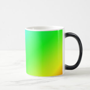 Farbenfrohe Regenbogen Grün Blau Lila Diagonal Ble Verwandlungstasse