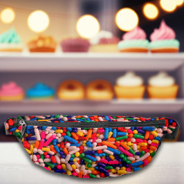 Farbenfrohe Regenbogen Sprinkles Niedlich Trendy Bauchtasche