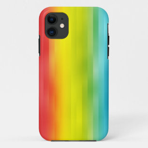 Farbenfrohe Regenbogen Streifen iPhone 5/5S Fall title_seo2