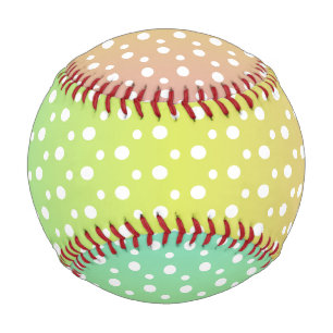 Farbenfrohe Regenbogenblasen Baseball