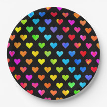 Farbenfrohe Regenbogenfarben Muster Stripmuster