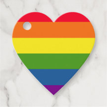 Farbenfrohe Regenbogenstreifen