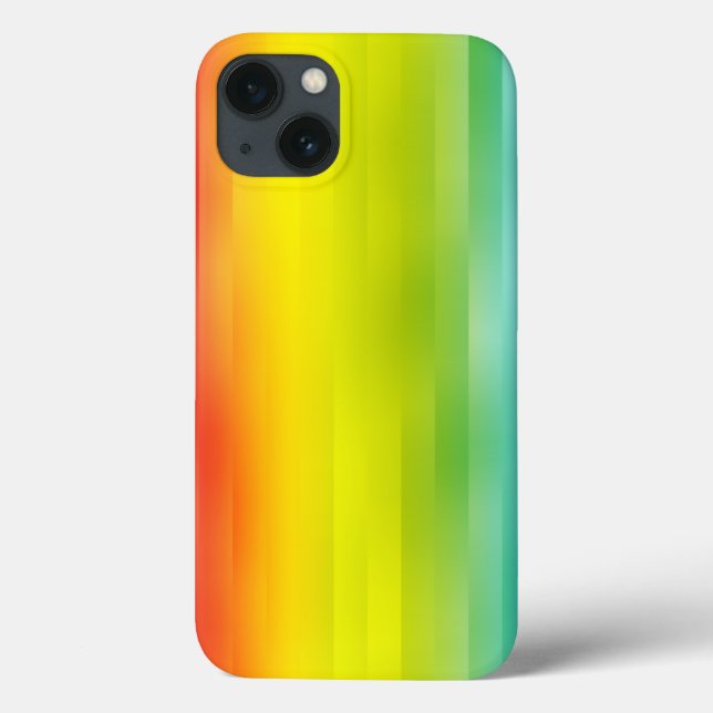 Farbenfrohe Regenbogenstreifen iPad-Gehäuse Case-Mate iPhone Hülle (Rückseite)