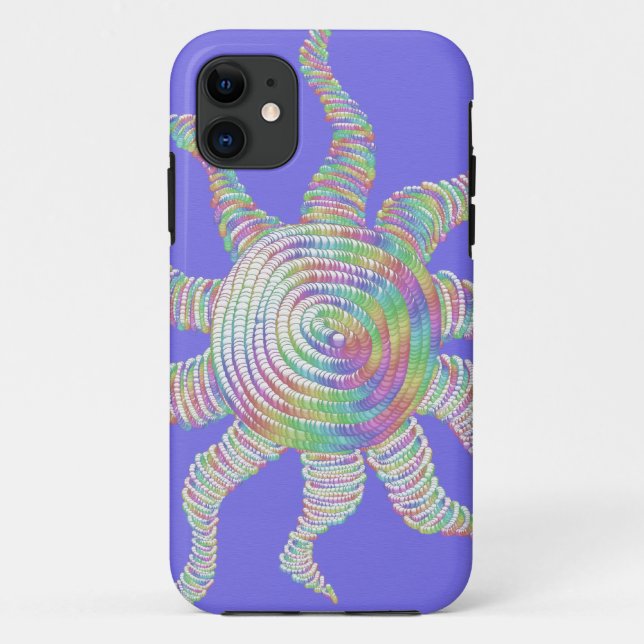 Farbenfrohe RegenbogenSun Case-Mate iPhone Hülle (Rückseite)