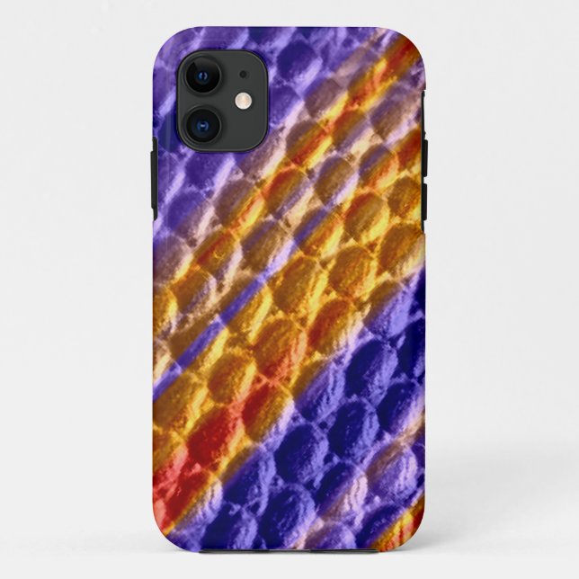 Farbenfrohe Retro-Grafik-Design Case-Mate iPhone Hülle (Rückseite)
