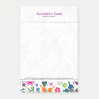 Farbenfrohe Retro-Schmetterlinge & Blume Muster