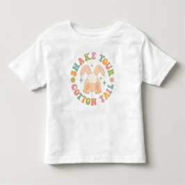 Farbenfrohe Retro Schütteln Sie Ihren Cotton-Schwa Kleinkind T-shirt