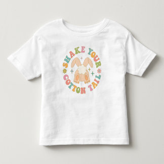 Farbenfrohe Retro Schütteln Sie Ihren Cotton-Schwa Kleinkind T-shirt