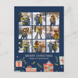 Farbenfrohe Retro Weihnachten Geschenkboxen 9 Foto