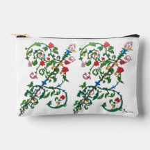 Farbenfrohe römische Ornamente Druck Nähtasche