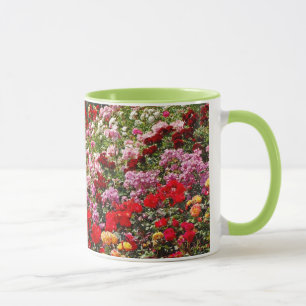 Farbenfrohe Rose Garten Kaffee Tasse