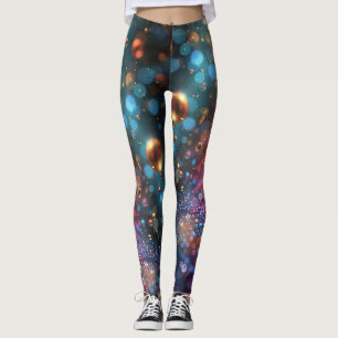 Farbenfrohe Rübselstrumpfhose Leggings