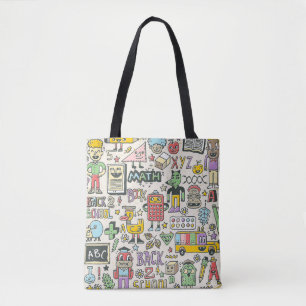 Farbenfrohe Rückkehr zu Schuldoodles Tasche