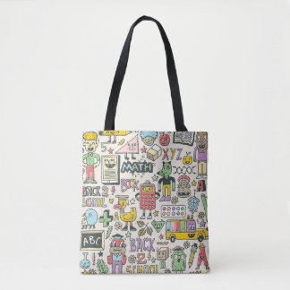 Farbenfrohe Rückkehr zu Schuldoodles Tasche