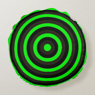 Farbenfrohe Rundkissen mit Circle Design Rundes Kissen