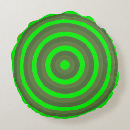 Farbenfrohe Rundkissen mit Circle Design Rundes Kissen