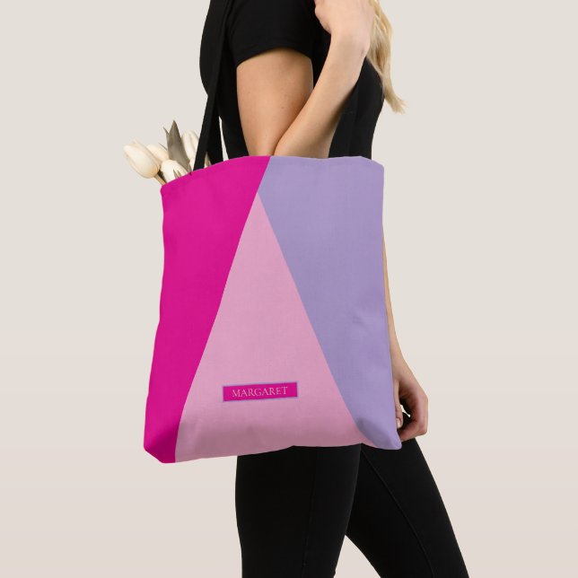 Farbenfrohe Rush trendy Moderne Minimal Tote Tasch Tasche (Von Nahem)