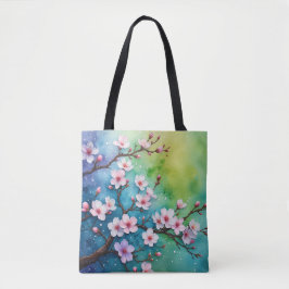 Farbenfrohe Sakura Fantasy-Tasche Tasche
