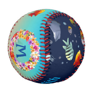 Farbenfrohe Salzwasserfische Baseball