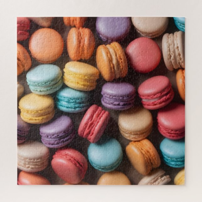 Farbenfrohe Sandwichkekse (Vertikal)