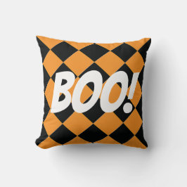 Farbenfrohe Schachbretter - All Hallow' Eve Kissen