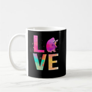 Farbenfrohe Schimpanzee Mama Geschenke Schimpanse Kaffeetasse