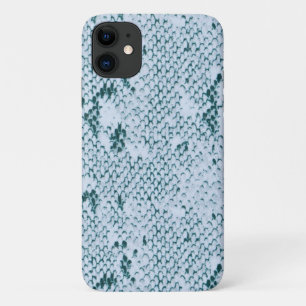 Farbenfrohe Schlangenhautgestaltung in blau-grün u Case-Mate iPhone Hülle