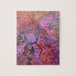 Farbenfrohe Schneeflocke Abstrakt