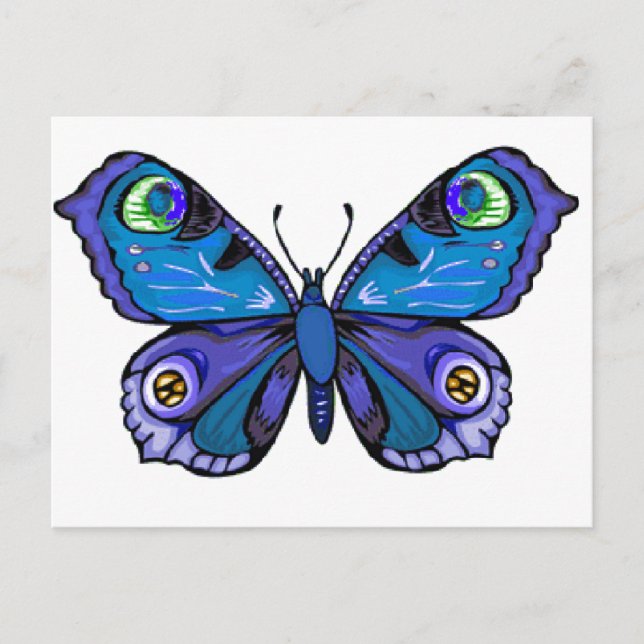 Farbenfrohe Schönheit 2 Postkarte (Vorderseite)