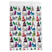 Farbenfrohe Scotties