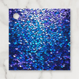 Farbenfrohe Sequin Art Gift Tags Geschenkanhänger