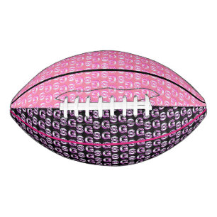 Farbenfrohe SG Girls Pink Pattern Kid's Football