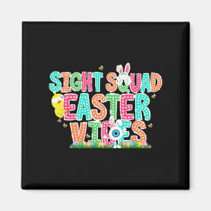 Farbenfrohe Sight Squad Oaster Vibes Optometrisch Magnet