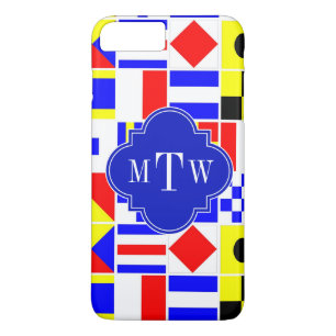 Farbenfrohe Signale Royal 3I Monogram Case-Mate iPhone Hülle