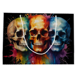 Farbenfrohe Skulpturen Kunst Große Geschenktüte