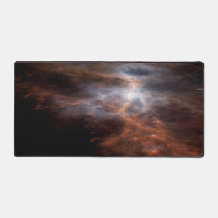 Farbenfrohe Sky Space Thema Wissenschaft Schreibtischunterlage