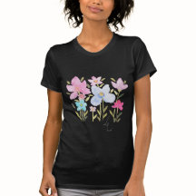 Farbenfrohe Sommer-Wildblumen Mit Monogramm